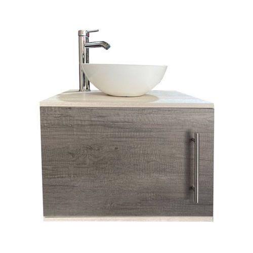 Gabinete Flotante para Baño Sin Llave Y Ovalin