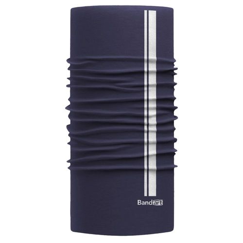 Bandana Tubular Noche Reflejante Fresca Bandart Azul Marino Tipo Buff