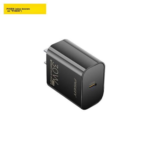 Cargador PISEN GaN 30W USB-C Blanco