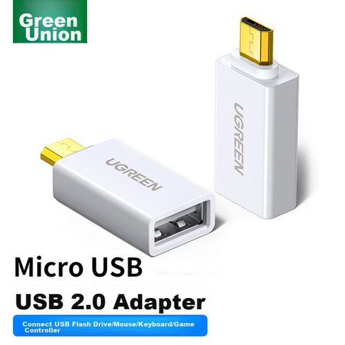 Adaptador OTG UGREEN Micro USB a USB