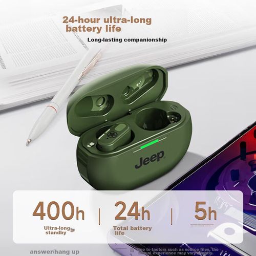 Audífonos Jeep Bluetooth In-Ear Negros