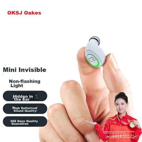 Auricular Bluetooth OKSJ In-ear Blanco