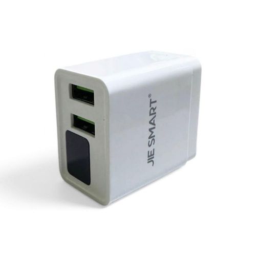 Cargador Doble Entrada Tipo C JIE SMART Carga Rápida 45W