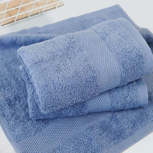 Toalla de manos 35x35cm 1pza azul