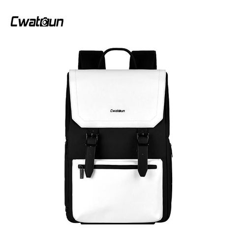 Mochila para cámara CWATCUN D79 Negra y Blanca