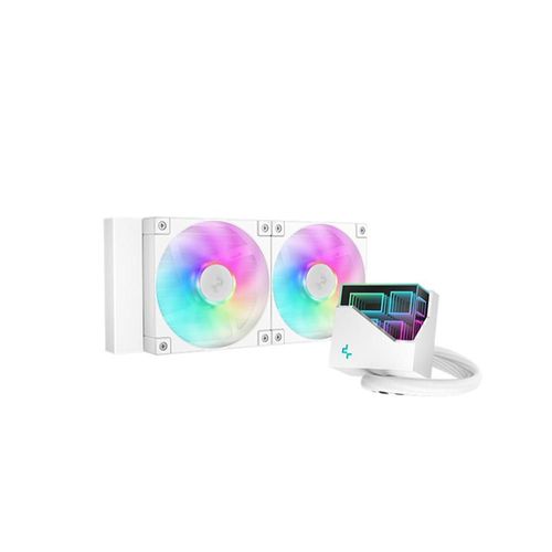 Enfriamiento Deepcool LT240 blanco argb 240mm lga1700 am5