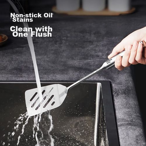 Espátula ranurada 37cm COOKER KING