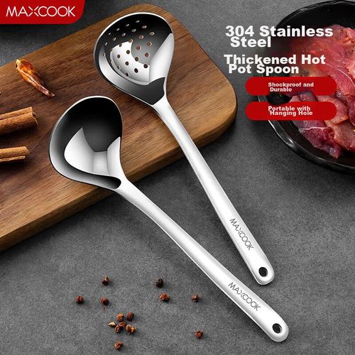 Set de cucharón con colador 2pzas MAXCOOK