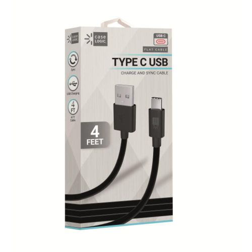 Cable Tipo C USB Case Logic 1.2 m Negro