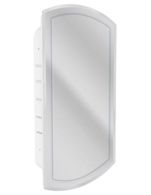Espejo decorativo Fine Art Tj Rectangular 41x76 cm Sin Color
