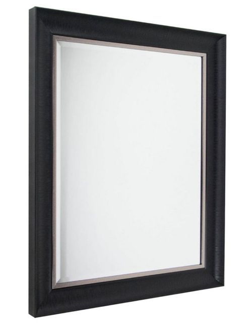 Espejo decorativo Fine Art Tj Rectangular 74x89 cm Negro