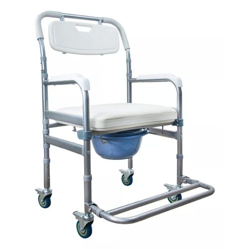 Silla Para Baño Discapacitados Ducha Comodo Wc Ruedas 3 En 1