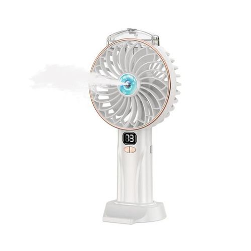 Ventilador de pulverización hidratación Mesa de enfriamiento de pantalla digital de sonido ligero refrigerado por agua