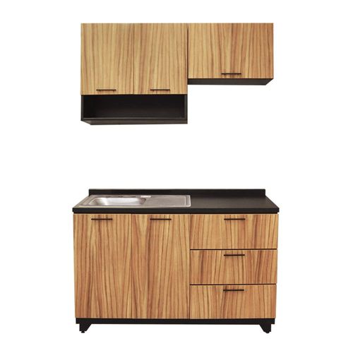 Cocina Brooklyn Negro Riviera 1.35M