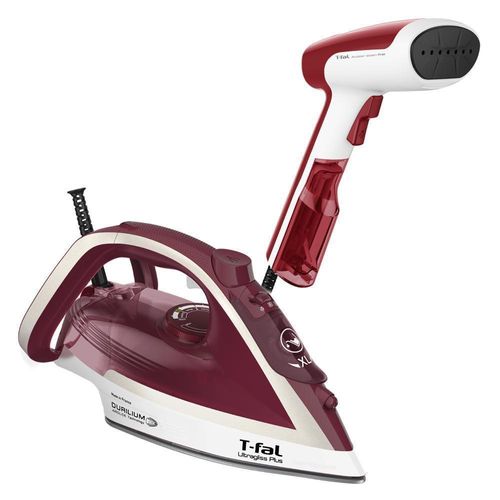 Plancha y Cepillo de Vapor T-Fal FV6811X0 Roja