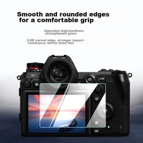 Protector de Pantalla Vidrio Templado GLASSFIL para Cámara Panasonic GH6