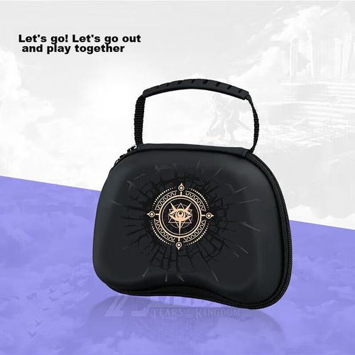 funda BUBM para controladores de PS5/4, Xbox Series X/S y Switch Pro "Ojo de Zelda"
