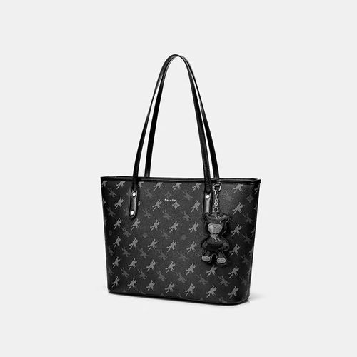 Bolsa Tote NUCELLE Pegasus para laptop 13.3" negra para mujer