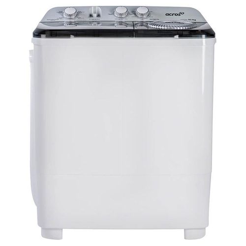 Lavadora Semiautomática de Dos tinas de 10 kg MaxSpin Dry Blanca