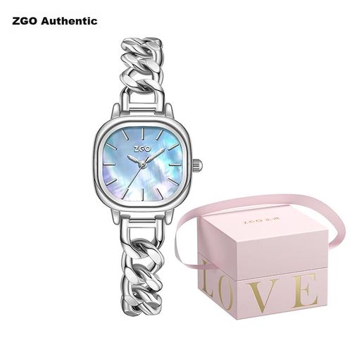 Reloj ZGO mecánico de cuarzo impermeable mujer