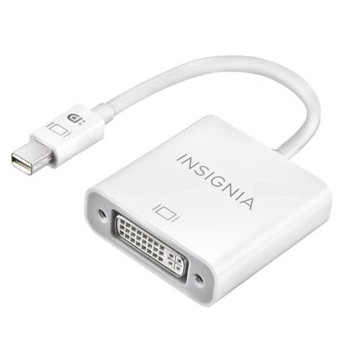 Adaptador Mini DisplayPort a DVI Adapter Insignia color blanco