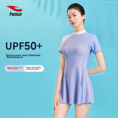 Traje de Baño Hosa A-line FITFORYOU para Dama L Púrpura