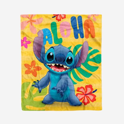 Cobertor Frazada Stitch Sonrisa