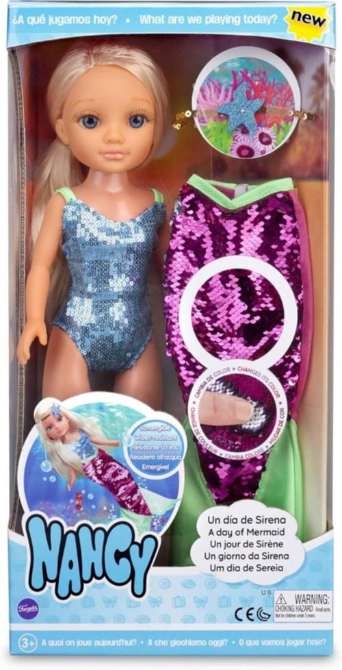 Muñeca Nancy un día de Sirena Juguete Famosa 700014762