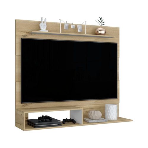 Panel Ascher Café Claro y Blanco