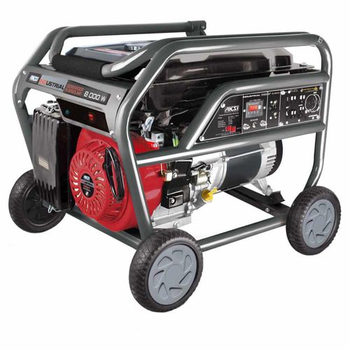 Generador Electrico Aksi Portatil a Gasolina 6.5 HP 3500W Industrial