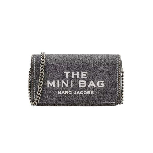 The Mini Bag Marc Jacobs Denim Chain Black