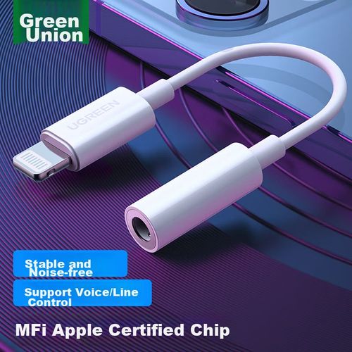 Adaptador UGREEN MFi 3.5mm para iPhone