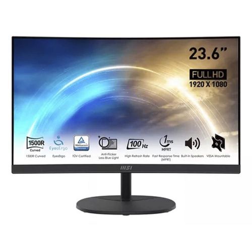 Monitor Msi 23.6" MP2412C 1ms 100hz curvo negro pro MP2412C