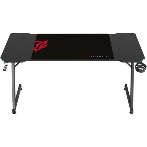 Escritorio Gamer Balam Rush ergonómico olympu spot glow mrx6000 negro