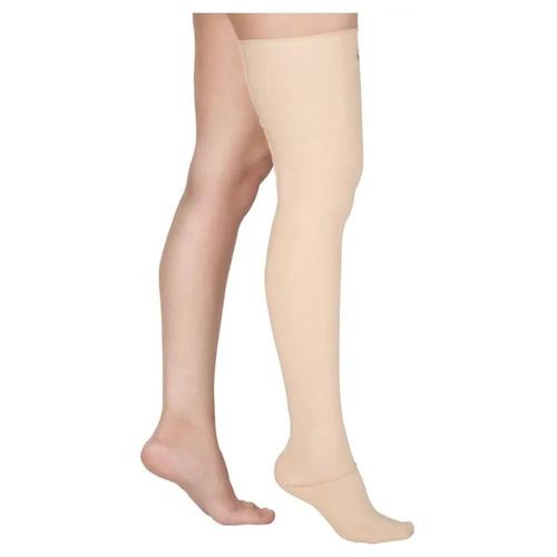 Media Normal Compresión Medio Muslo C/ Pie Cerrado Par XG Tynor