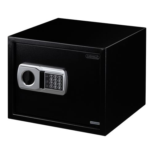 Caja Fuerte Digital Grande Modelo CF04 30x38x30 cm, Cierre Electrónico con Teclado y Llave de Emergencia