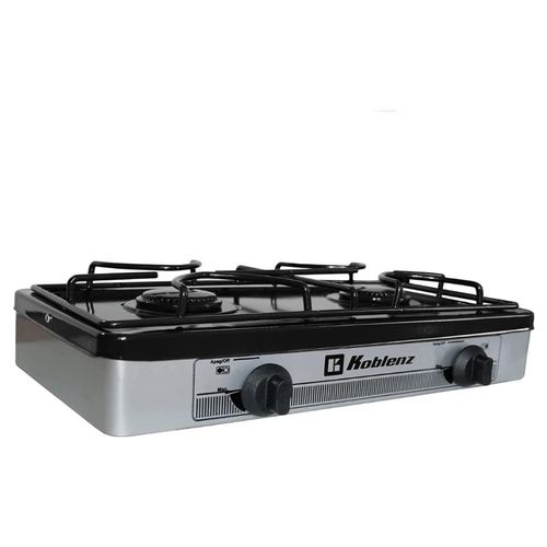 Parrilla Koblenz PSK200S gas de 2 quemadores Gris -End