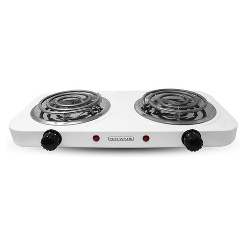 Parrilla Electrica HY2000A Mayware Doble -Alb