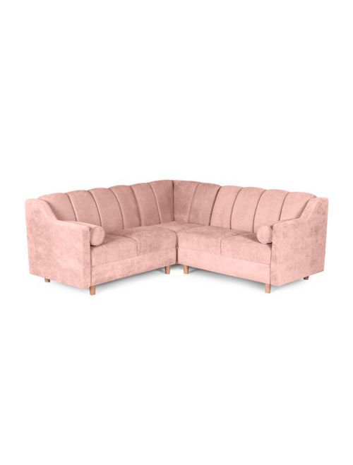Sala Esquinera Makora De Terciopelo Palo de Rosa Modelo Sabbat