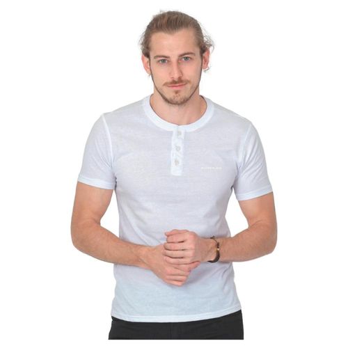 Playera Hombre Básico Camiseta Blanco Silver Plate 60203618