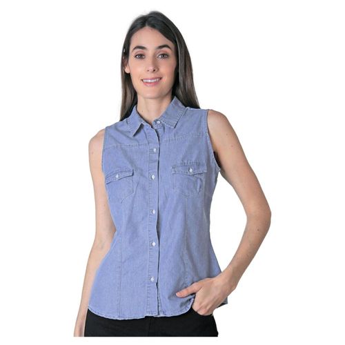 Blusa Mujer Azul Stfashion 60403828