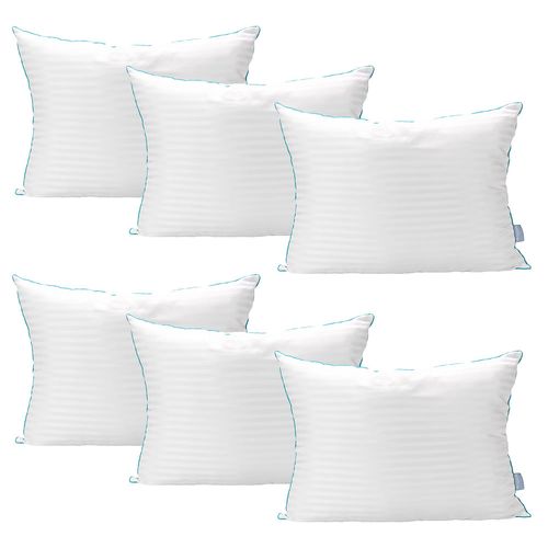 Combo de 6 Almohadas Hipoalergénicas Dicasa Royal Twin CZD
