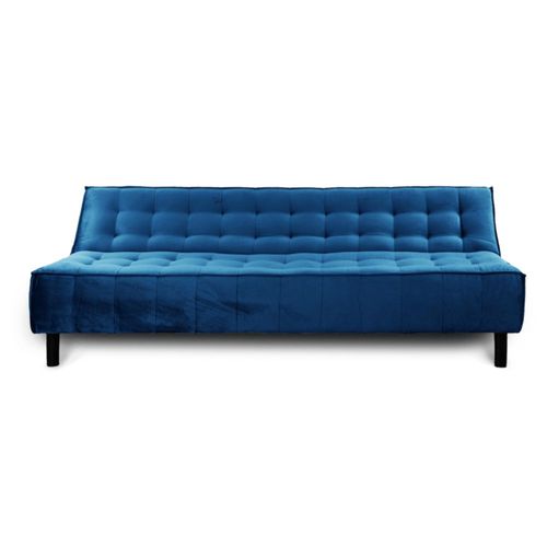 Sofá Cama Matrimonial 3 Posiciones Modelo Venecia Color Azul