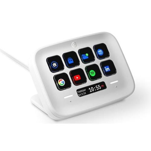 Teclado el gato Stream Deck neo 8 teclas usb 2.0 blanco 10gbj9901