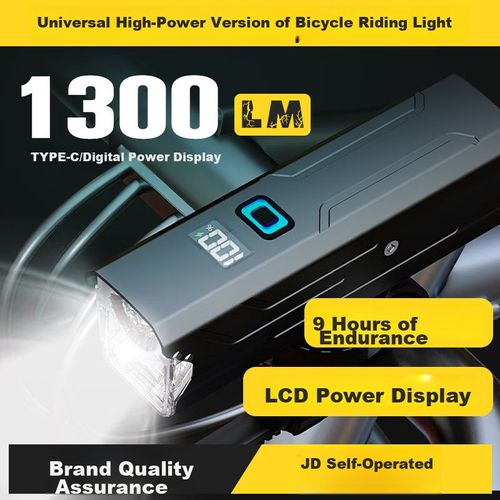 Luz de bicicleta recargable por USB CAVALRY