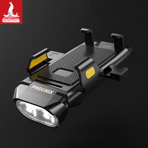 Luz delantera 4 en 1 de bicicleta 400Lúmenes PHOENIX