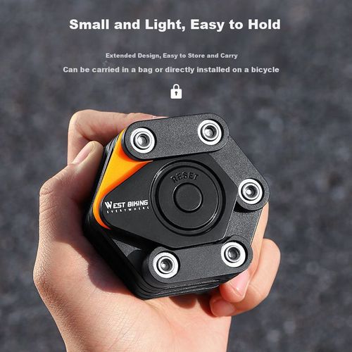 Candado de seguridad plegable 5mm WESTBIKING