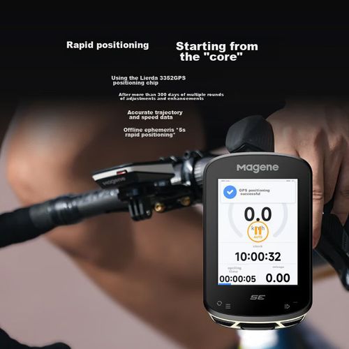Computadora de ciclismo GPS pantalla táctil 2.4" MAGENE