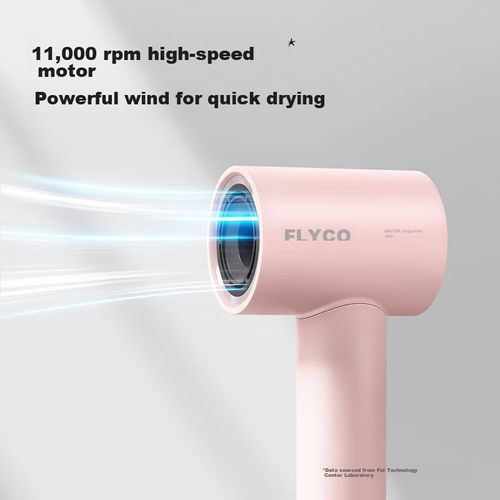 Secador de cabello FLYCO FH6370 1600W Rosa