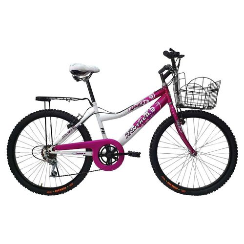Bicicleta Black Panther Lady Africa Rodada 26 Rosa